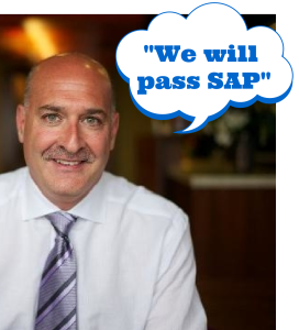 Keith Block We will pass SAP