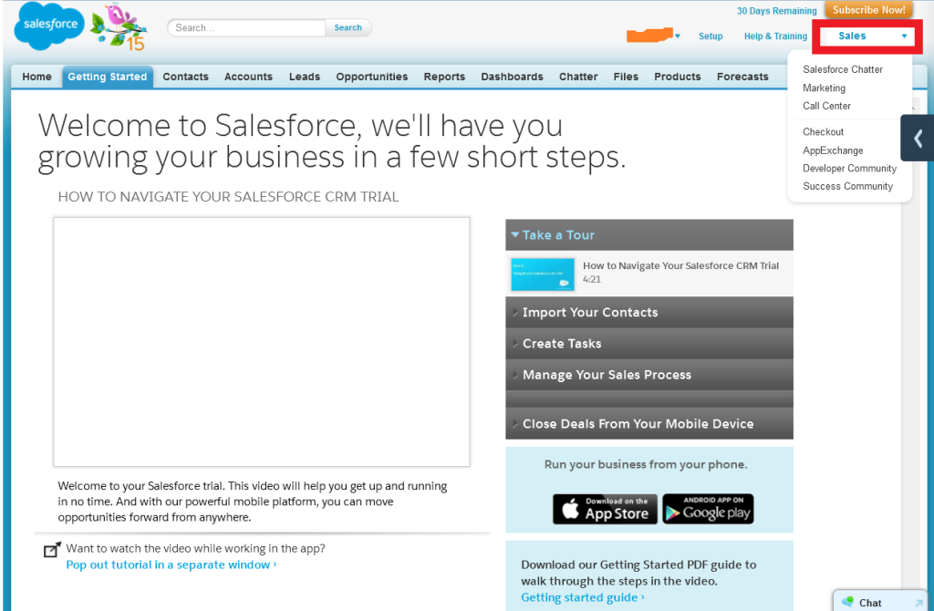Salesforce Apps