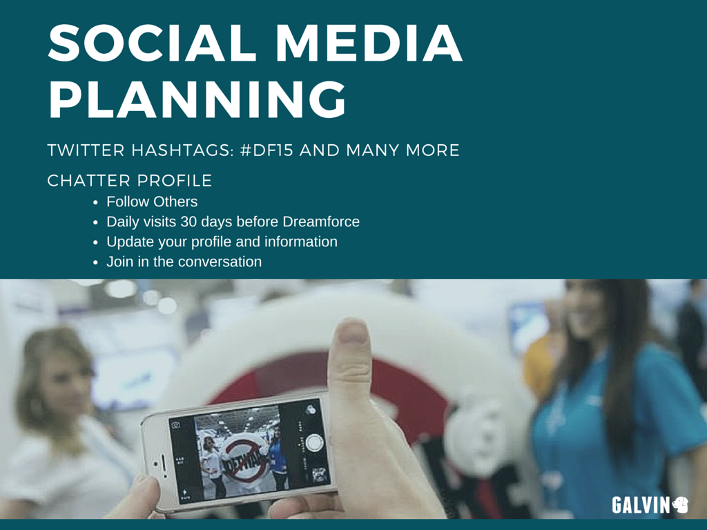 Social Media Planning for Dreamforce