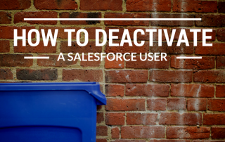 How to Deactivate a Salesforce User
