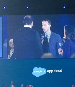 On Stage at Dreamforce
