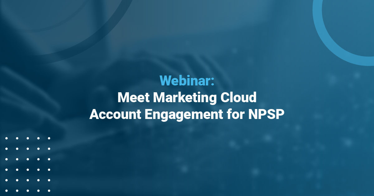 Marketing Cloud Account Engagement for NPSP